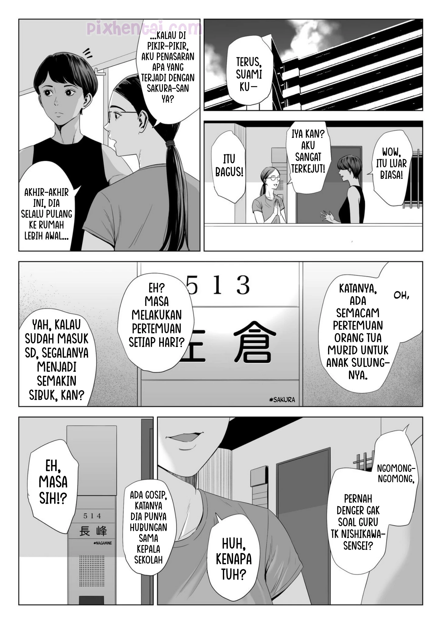Komik hentai xxx manga sex bokep Married Womans Apartment Room 513 Sakura Madoka 49